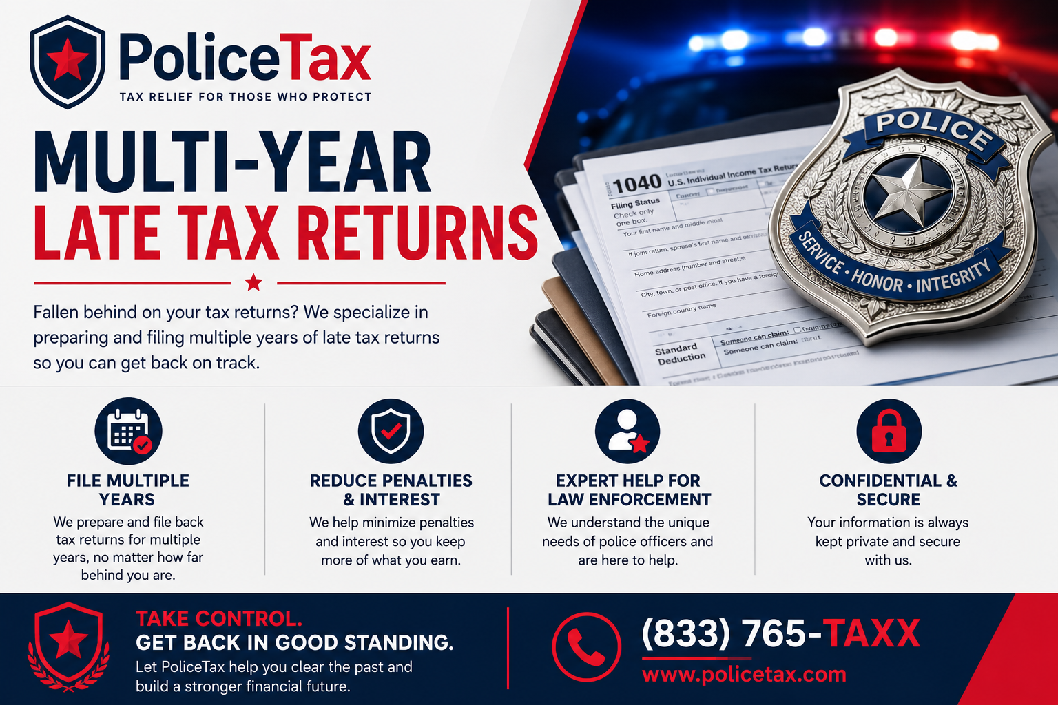 PoliceTax Late Tax Return Service